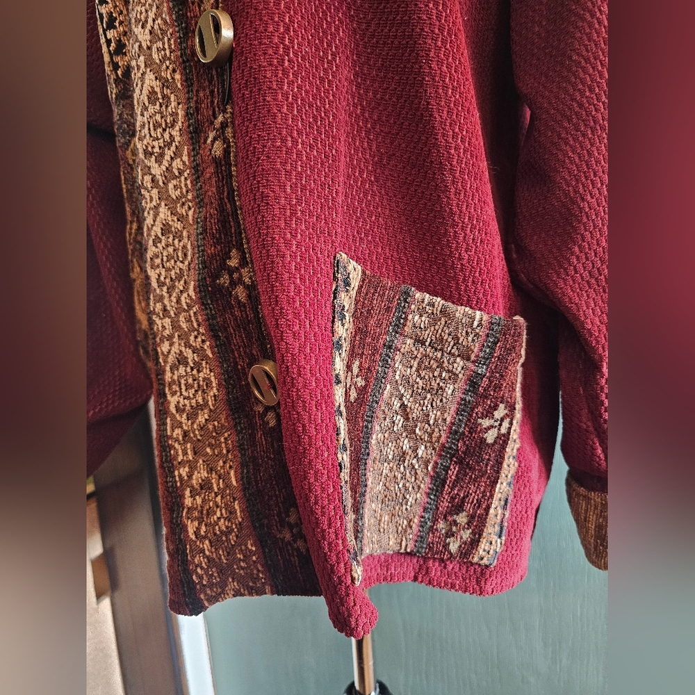 Villa Factory Tapestry Coat - Picture 5 of 11